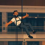 شرکت کار در ارتفاع چکاد در جزیره کیش