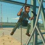 شرکت کار در ارتفاع چکاد در جزیره کیش