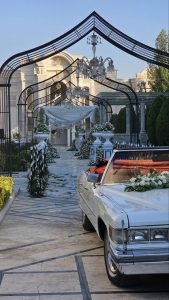 باغ تالار عمارت سفید در گرمدره تهران