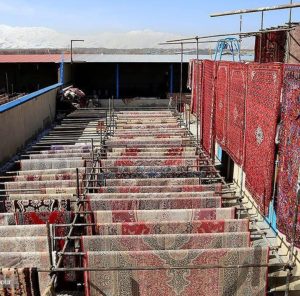 قالیشویی المپیک در همدان