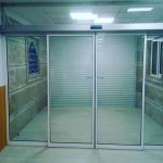 اجرای پارتیشن شیشه‌ای شرکتی در نازی آباد تهران