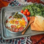 صبحانه سرای طهرون قدیم در قزوین