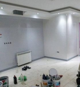 اجرای نقاشی ساختمان حامد داداشی در تبریز