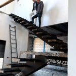 طراحی و اجرا پله دوبلکس نوین سازه در مشهد