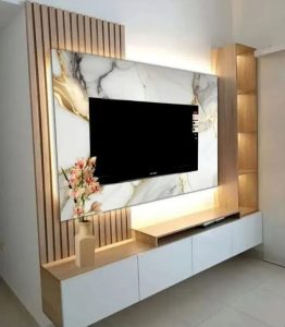 اجرای تی وی وال دکور ویونا در کرمانشاه