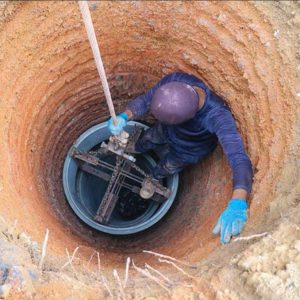 چاه کنی لطف آبادی در نکا