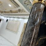 اجرای گچبری ساختمان آریامن در قصر دشت شیراز