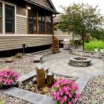 محوطه سازی گلخانه دل در آبادان