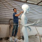 مجسمه سازی صالح پورملک آرا در تهران