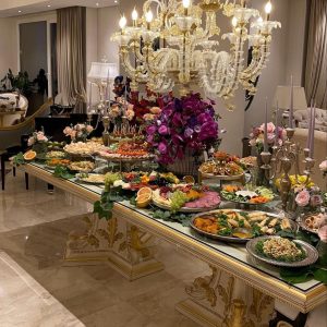 اجرای میزآرایی و فینگرفود پکی نو در ارومیه