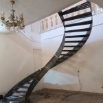 اجرای نصب پله گرد سبزوار رضایی در سبزوار