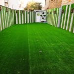 نصاب کفپوش پارکت و چمن مصنوعی الماس خاله در رشت