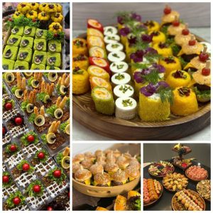 اجرای میزآرایی و فینگرفود پکی نو در ارومیه