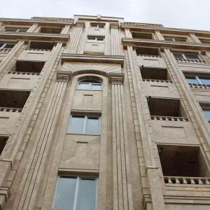 نمای سنگی ساختمان و سرامیک آقای محمدی در رودسر