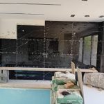 اجرای سنگ و کاشی نما رومی پور محرم در چالوس