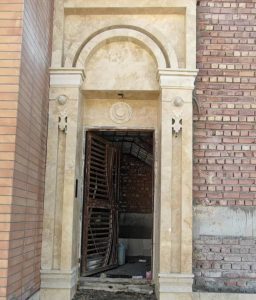 اجرای سنگ و کاشی ساختمان سید نوری در شوش