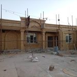 اجرای سنگ و کاشی ساختمان سید نوری در شوش