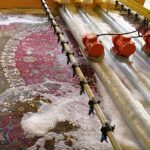 قالیشویی آبشار در آزادشهر یزد