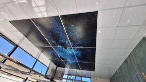 طراحی و نصب آسمان مجازی صفری در هشتگرد