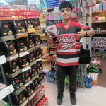 پخش مواد غذایی چمنی در بلوار پیامبر مشهد