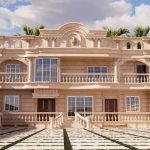 سنگکاری ساختمان کاکاوند در کرمانشاه