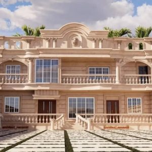 سنگکاری ساختمان کاکاوند در کرمانشاه