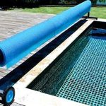 اجرای کاور استخر کرکره ای و حباب دار آرکو در نوشهر