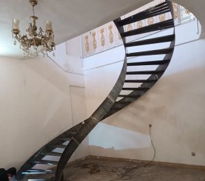 اجرای پله گرد سبزوار رزاقی در سبزوار