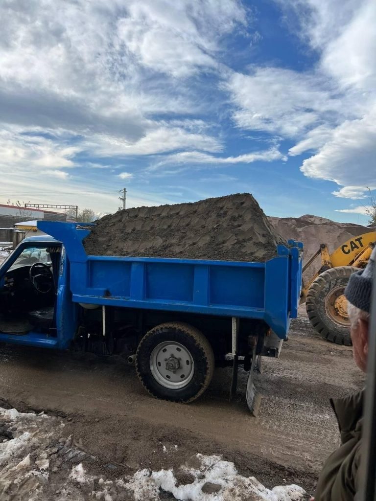 حمل مصالح ساختمانی مرادی در کرمانشاه