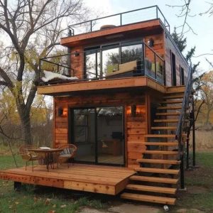 طراحی و ساخت کانکس ویلایی سپاهی در مشهد