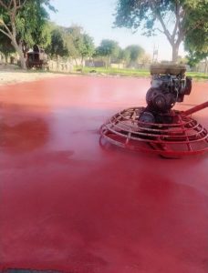 اجرای بتن ریزی ماله پروانه ای محمدوند در دزفول