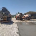 اجرای بتن ریزی ماله پروانه ای محمدوند در دزفول