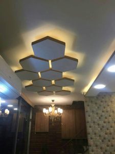 طراحی و اجرای کناف تک دیزاین در شهرک ولیعصر تهران
