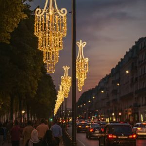 طراحی و ساخت المان شهری و نورپردازی فراز آرا فلز اصفهان