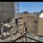 تخریب ساختمان و خاکبرداری برادران عباس زاده در تبریز