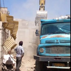 تخریب ساختمان و خاکبرداری یوسفی در مشهد