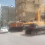 تخریب ساختمان و خاکبرداری اکبری در مشهد