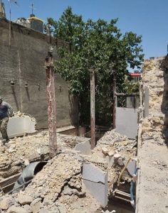 تخریب ساختمان و خاکبرداری اکبری در مشهد