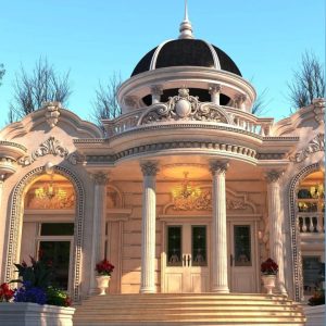 گچکاری ساختمان شهبازی در میناب