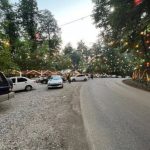 کافه رستوران سرزمین سبز در جاده عباس آباد به کلاردشت