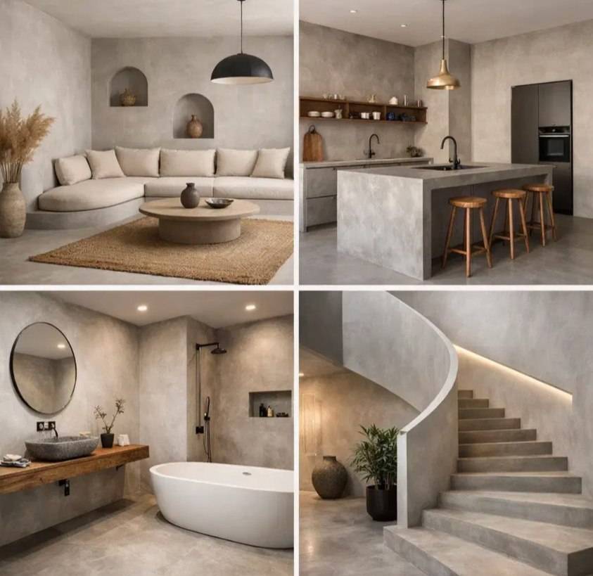 طراحی و اجرای میکروسمنت و پتینه FA در ارومیه