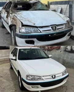 صافکاری و نقاشی خودرو نظافت در بلوار حر مشهد