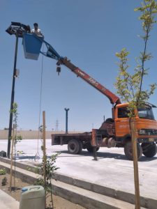 خدمات جرثقیل و بالابر زارع در یزد