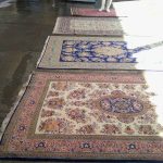 قالیشویی نمونه در شهرک فرهنگیان همدان