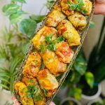غذای خانگی کژال دلمه در کاشان