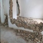 تخریب ساختمان تیزرو کاظمی در رشت