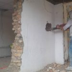 تخریب ساختمان تیزرو کاظمی در رشت