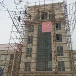 اجرا و نصب داربست و کفراژ بندی ارم در نظام آباد تهران