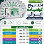 آموزشگاه و اخذ صدور گواهینامه احمدی در تهران