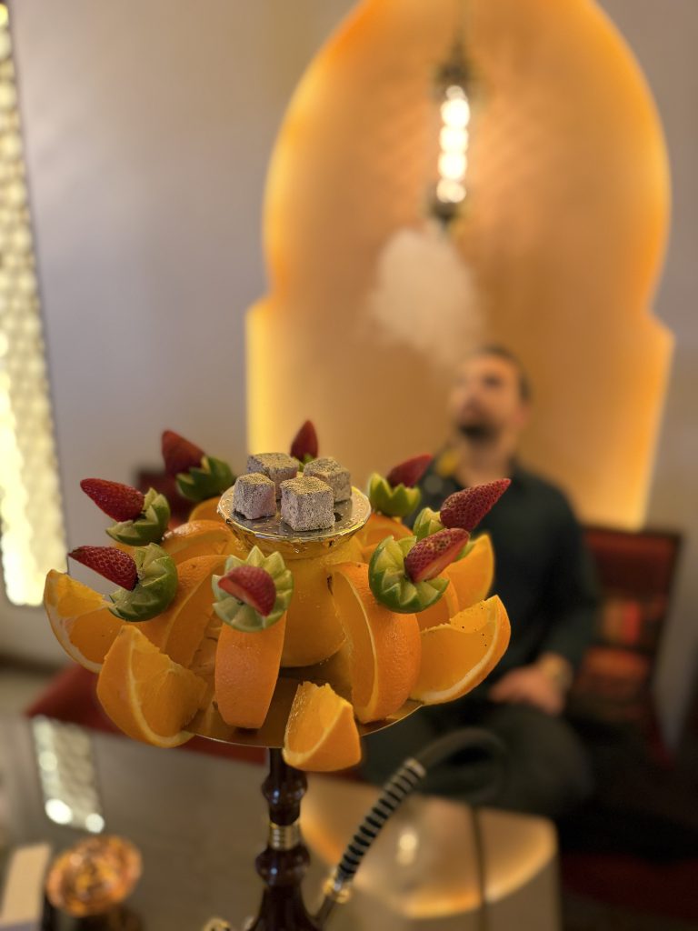 کافه عربی مراکشی لیالی لانژ در کرج